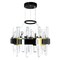 Cwi Lighting Aya LED Integrated Pearl Black Chandelier 1592P18-612 - alternate 6